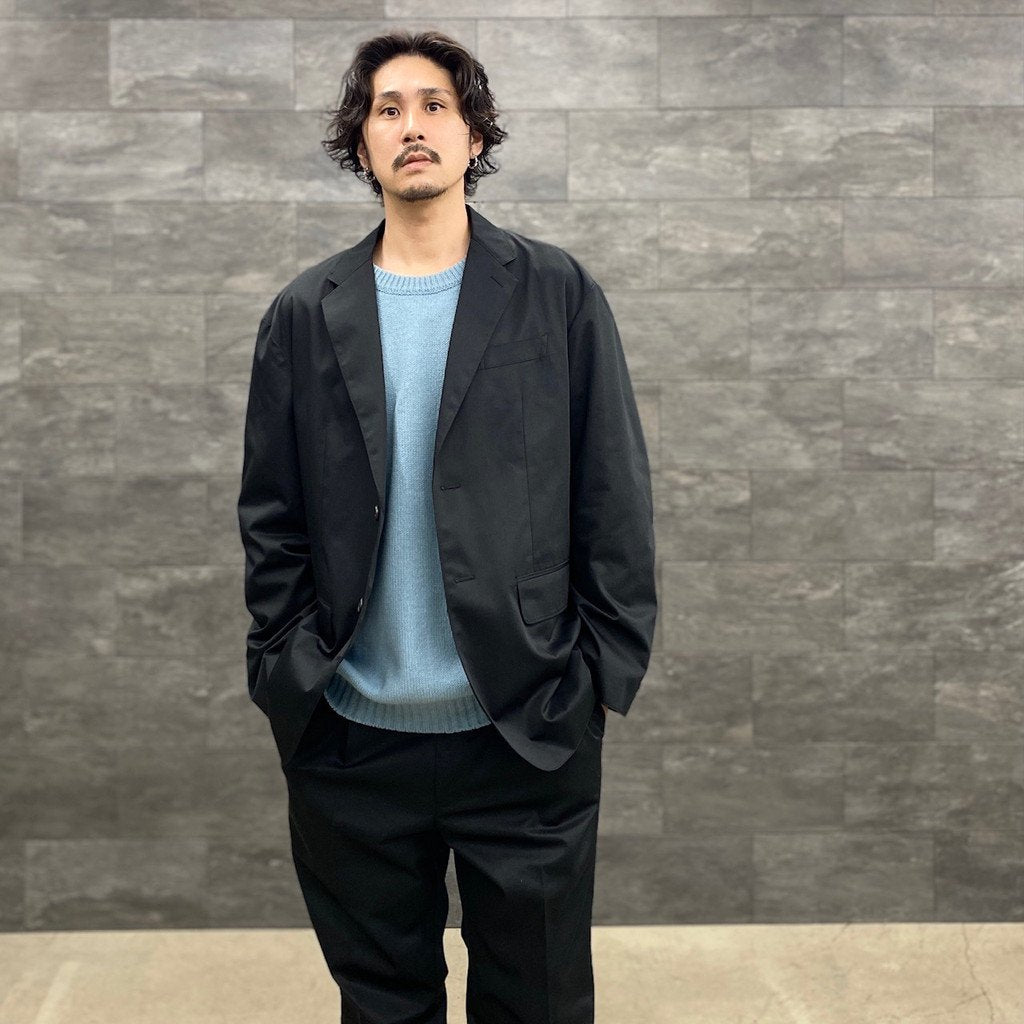 CLASSIC CREW NECK SWEATER -TYPE 1- #L-BLUE [22FW-WMK-KN01]