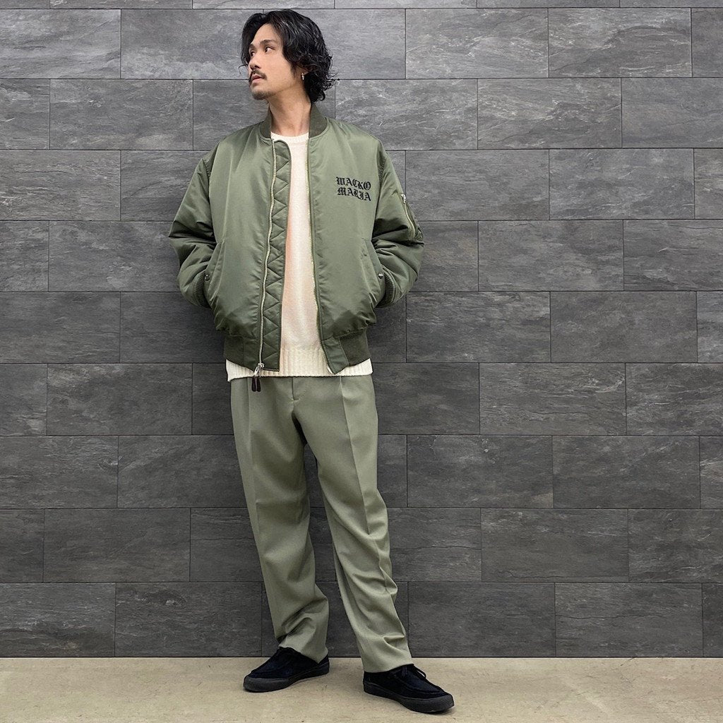 CLASSIC CREW NECK SWEATER -TYPE 1- #WHITE [22FW-WMK-KN01]