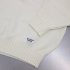CLASSIC CREW NECK SWEATER -TYPE 1- #WHITE [22FW-WMK-KN01]