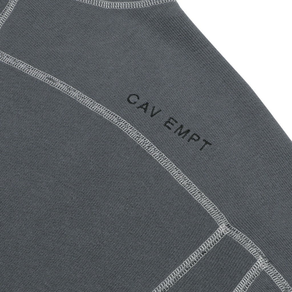 TURTLE NECK DBL KNT LONG SLEEVE T #CHARCOAL [CES22CS21]