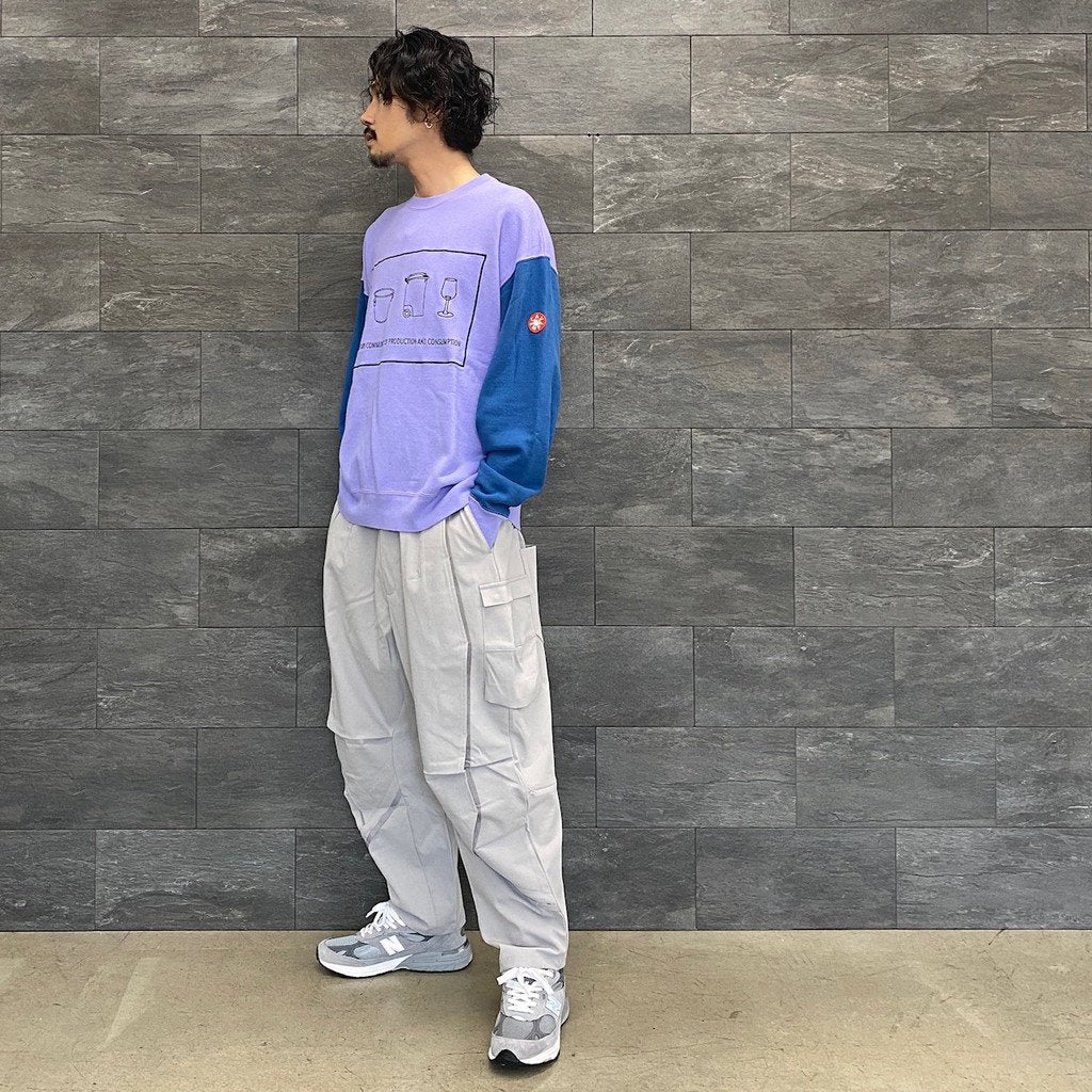 CONTAINER CREW NECK #NAVY [CES22CS05]