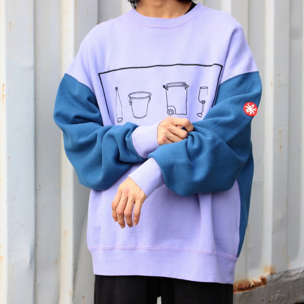 CONTAINER CREW NECK #NAVY [CES22CS05]