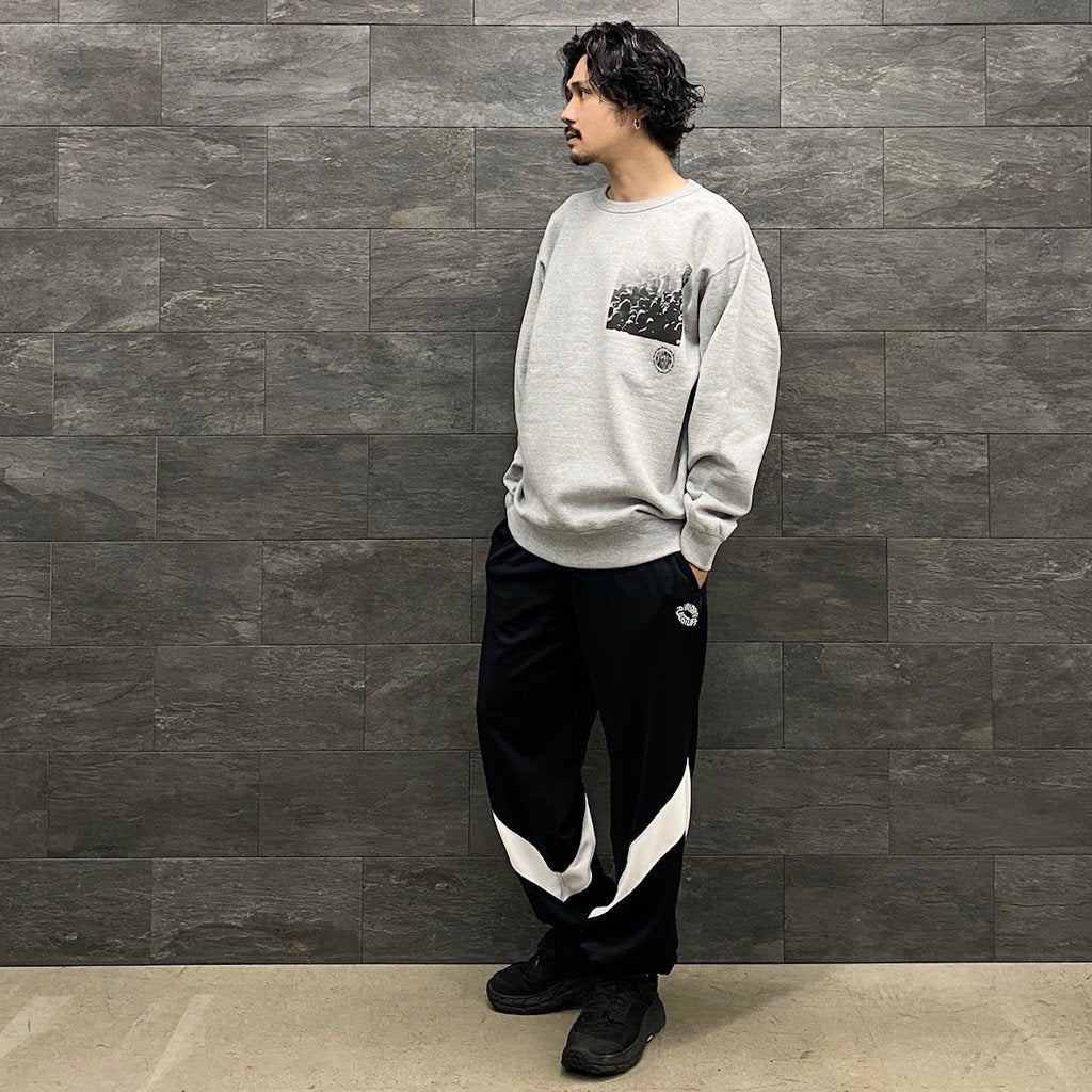 TRACK PANTS #BLACK [22AW-FS-12]