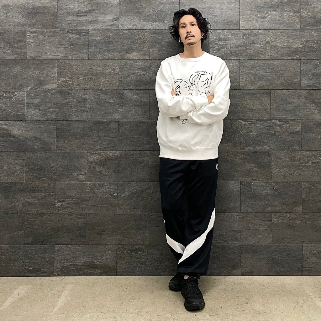 TRACK PANTS #BLACK [22AW-FS-12]