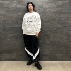 TRACK PANTS #BLACK [22AW-FS-12]