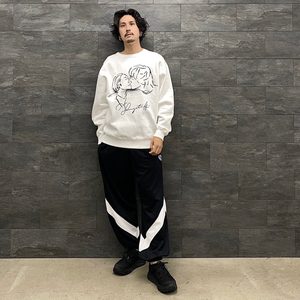 TRACK PANTS #BLACK [22AW-FS-12]