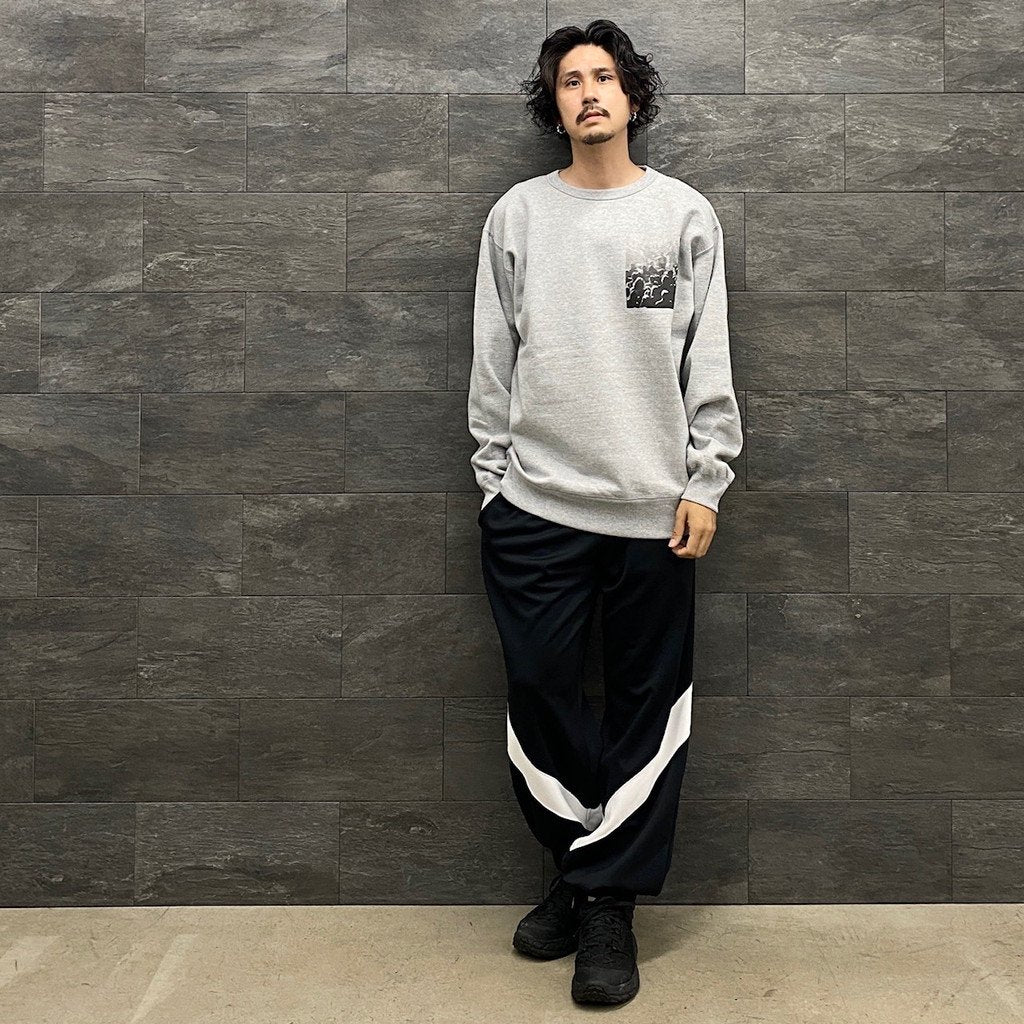 F-LAGSTUF-F | フラグスタフ ORIGINAL PHOTO SWEAT #GRAY [22AW-FS-Alexisgross-04] –  cocorozashi