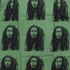 BOB MARLEY | HAWAIIAN SHIRT L/S -TYPE 2- #GREEN [BOBMARLEY-WM-HI06]