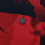 BOB MARLEY | HAWAIIAN SHIRT L/S -TYPE 1- #RED [BOBMARLEY-WM-HI05]