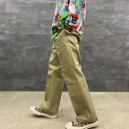 DICKIES | PLEATED TROUSERS #BEIGE [DICKIES-WM-PT11]