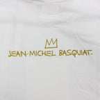 JEAN-MICHEL BASQUIAT | CREW NECK LONG SLEEVE T-SHIRT #WHITE [BASQUIAT-WM-LT01]