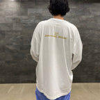 JEAN-MICHEL BASQUIAT | CREW NECK LONG SLEEVE T-SHIRT #WHITE [BASQUIAT-WM-LT01]