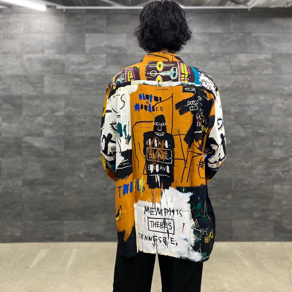 WACKO MARIA | ワコマリア JEAN-MICHEL BASQUIAT | HAWAIIAN SHIRT L/S