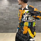 JEAN-MICHEL BASQUIAT | HAWAIIAN SHIRT L/S -TYPE 2- #ONE [BASQUIAT-WM-HI10]