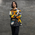 JEAN-MICHEL BASQUIAT | HAWAIIAN SHIRT L/S -TYPE 2- #ONE [BASQUIAT-WM-HI10]