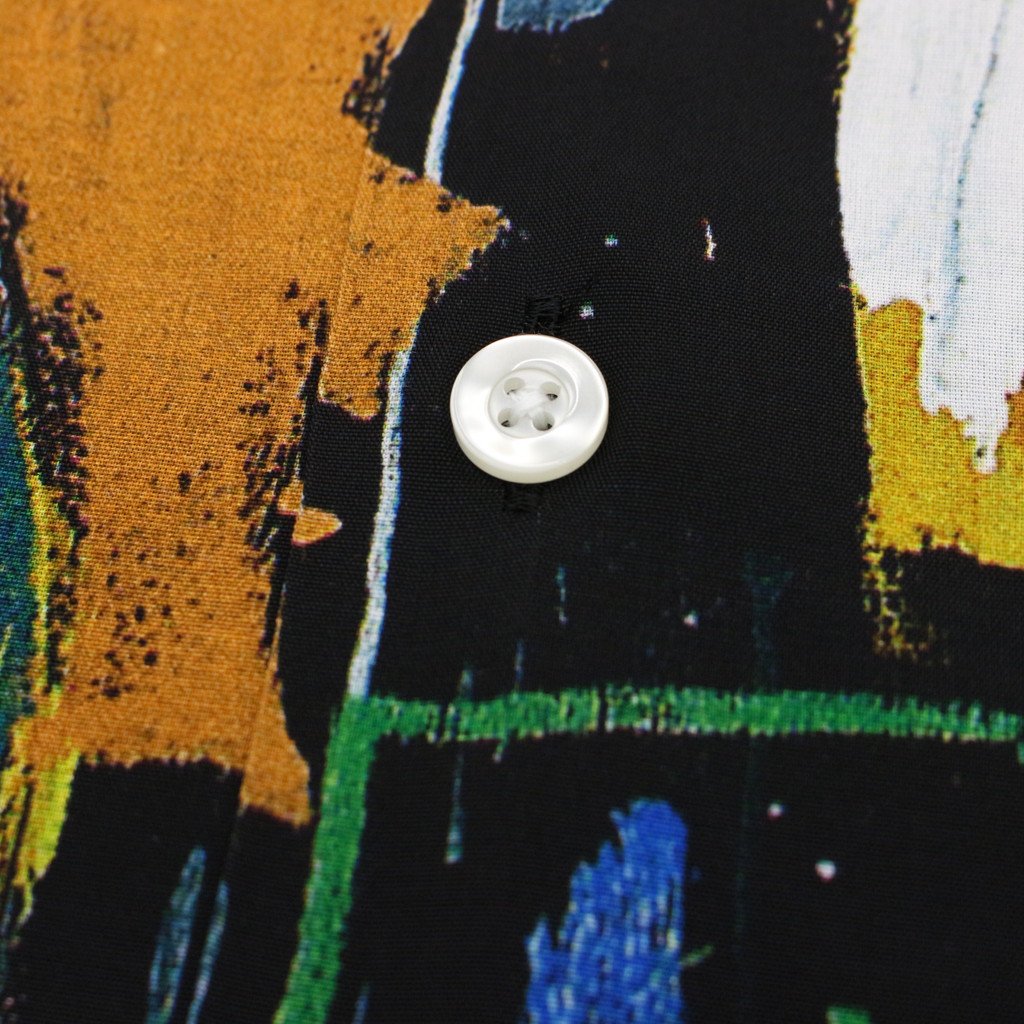 JEAN-MICHEL BASQUIAT | HAWAIIAN SHIRT L/S -TYPE 2- #ONE [BASQUIAT-WM-HI10]