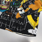 JEAN-MICHEL BASQUIAT | HAWAIIAN SHIRT L/S -TYPE 2- #ONE [BASQUIAT-WM-HI10]