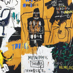 JEAN-MICHEL BASQUIAT | HAWAIIAN SHIRT L/S -TYPE 2- #ONE [BASQUIAT-WM-HI10]