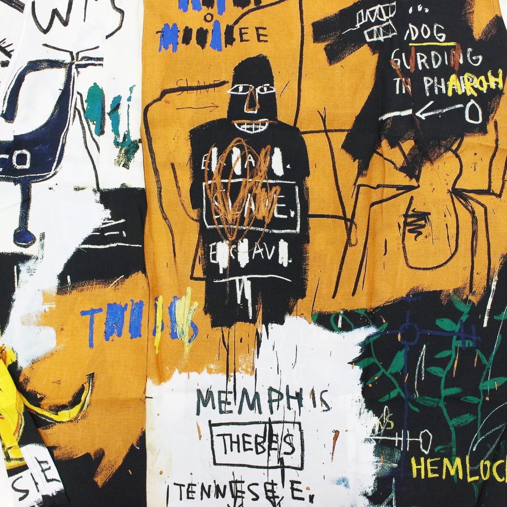 JEAN-MICHEL BASQUIAT | HAWAIIAN SHIRT L/S -TYPE 2- #ONE [BASQUIAT-WM-HI10]