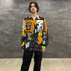JEAN-MICHEL BASQUIAT | HAWAIIAN SHIRT L/S -TYPE 2- #ONE [BASQUIAT-WM-HI10]