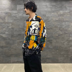 JEAN-MICHEL BASQUIAT | HAWAIIAN SHIRT L/S -TYPE 2- #ONE [BASQUIAT-WM-HI10]