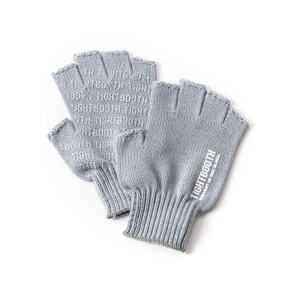 LOGO FINGERLESS GUNTE #GRAY [FW22-A19]