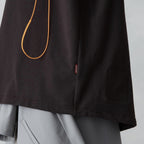 "Archetype-01" 3D L/S Pocket Tee #Mocha [GOOPI-22SS-SEP-03]