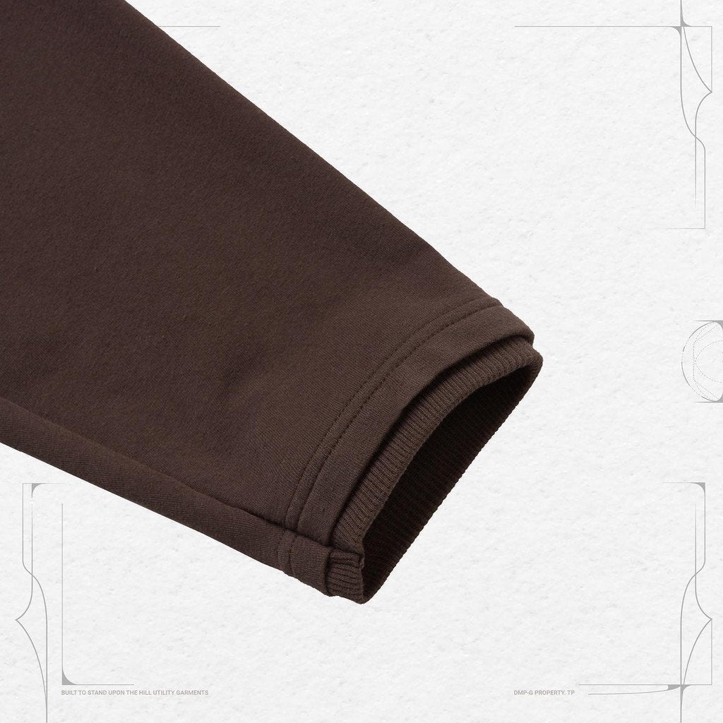 "Archetype-01" 3D L/S Pocket Tee #Mocha [GOOPI-22SS-SEP-03]