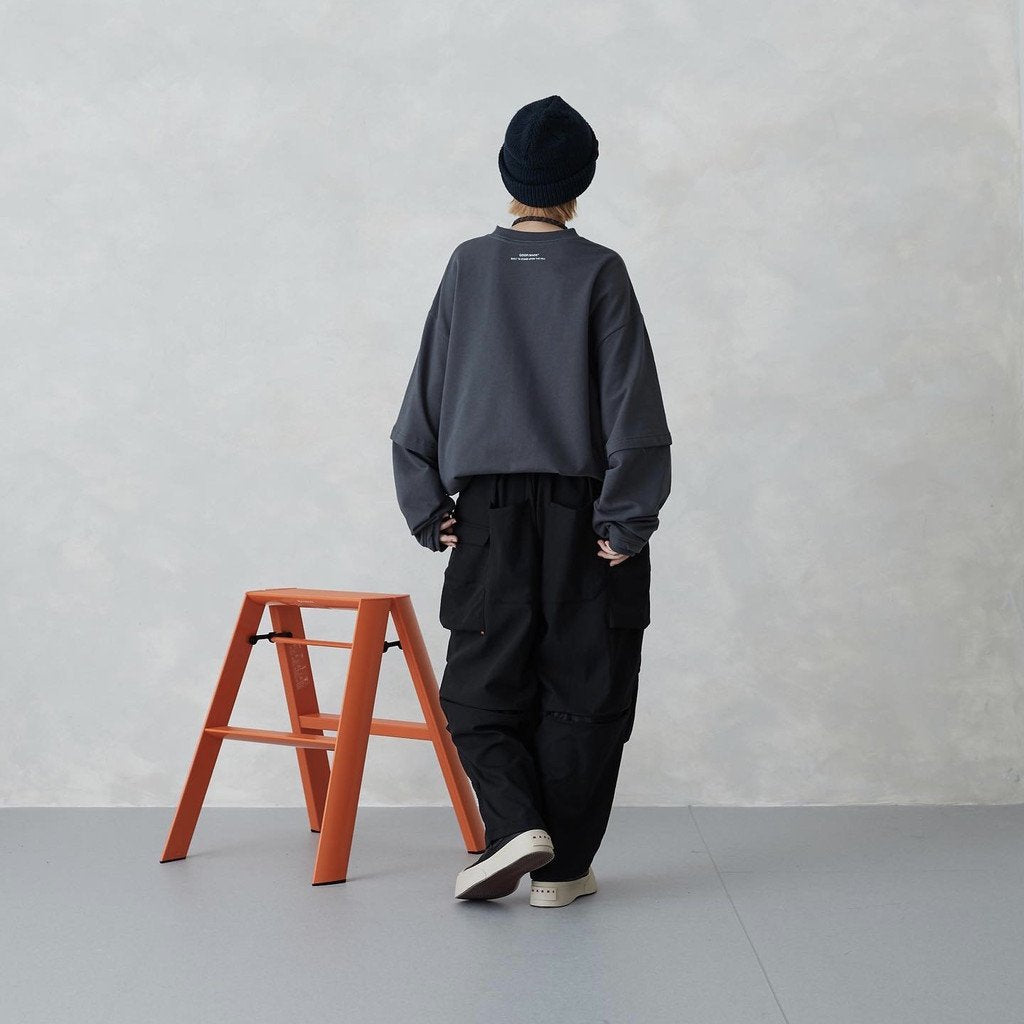 "Archetype-01" 3D L/S Pocket Tee #Anchor [GOOPI-22SS-SEP-03]