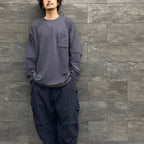 "Archetype-01" 3D L/S Pocket Tee #Anchor [GOOPI-22SS-SEP-03]