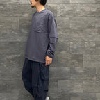 "Archetype-01" 3D L/S Pocket Tee #Anchor [GOOPI-22SS-SEP-03]