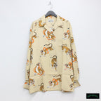 TIM LEHI | HAWAIIAN SHIRT L/S -TYPE 5- #BEIGE [22FW-WMS-HI05]