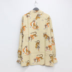 TIM LEHI | HAWAIIAN SHIRT L/S -TYPE 5- #BEIGE [22FW-WMS-HI05]