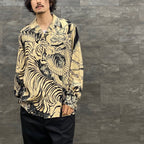 TIM LEHI | HAWAIIAN SHIRT L/S -TYPE 4- #BEIGE [22FW-WMS-HI04]