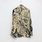 TIM LEHI | HAWAIIAN SHIRT L/S -TYPE 4- #BEIGE [22FW-WMS-HI04]