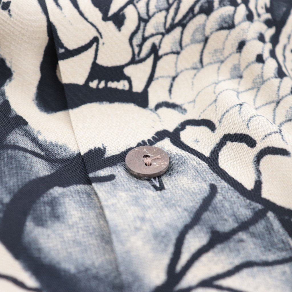 TIM LEHI | HAWAIIAN SHIRT L/S -TYPE 4- #BEIGE [22FW-WMS-HI04]