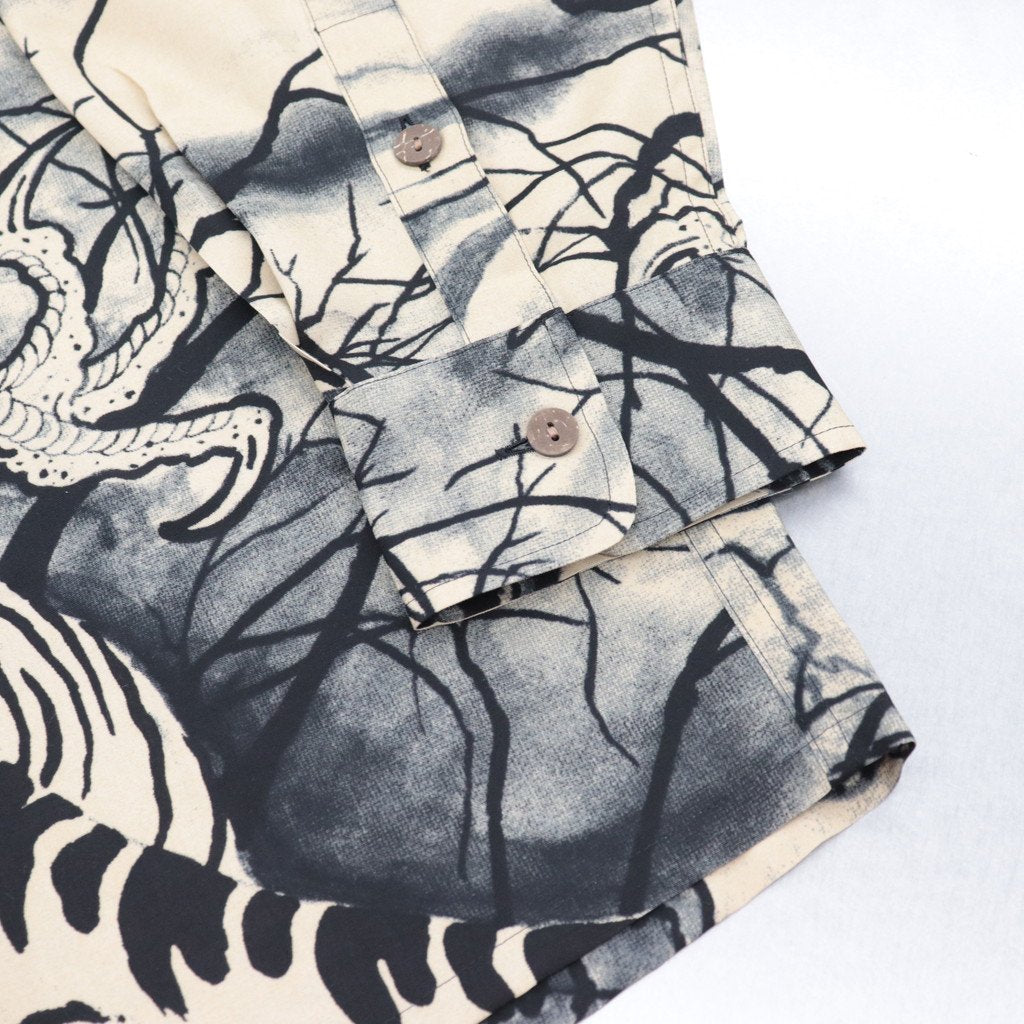 TIM LEHI | HAWAIIAN SHIRT L/S -TYPE 4- #BEIGE [22FW-WMS-HI04]