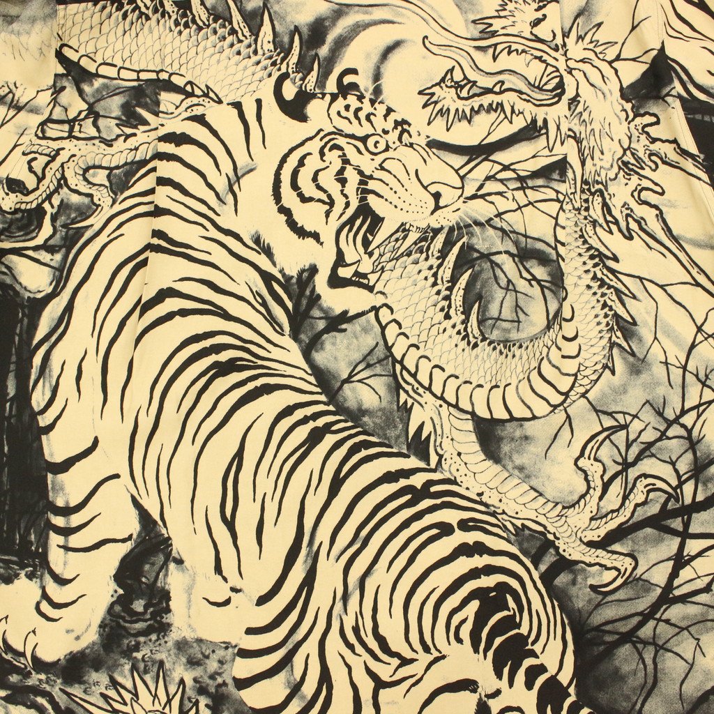 TIM LEHI | HAWAIIAN SHIRT L/S -TYPE 4- #BEIGE [22FW-WMS-HI04]