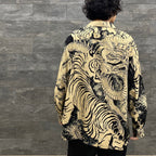 TIM LEHI | HAWAIIAN SHIRT L/S -TYPE 4- #BEIGE [22FW-WMS-HI04]