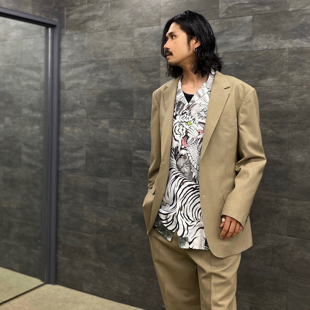 WACKO MARIA | ワコマリア TIM LEHI | HAWAIIAN SHIRT L/S -TYPE 3- #MONO [22FW-WMS-HI03]  – cocorozashi