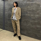 TIM LEHI | HAWAIIAN SHIRT L/S -TYPE 3- #MONO [22FW-WMS-HI03]