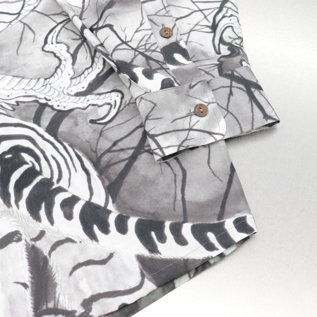 TIM LEHI | HAWAIIAN SHIRT L/S -TYPE 3- #MONO [22FW-WMS-HI03]