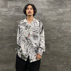TIM LEHI | HAWAIIAN SHIRT L/S -TYPE 3- #MONO [22FW-WMS-HI03]