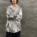 TIM LEHI | HAWAIIAN SHIRT L/S -TYPE 3- #MONO [22FW-WMS-HI03]