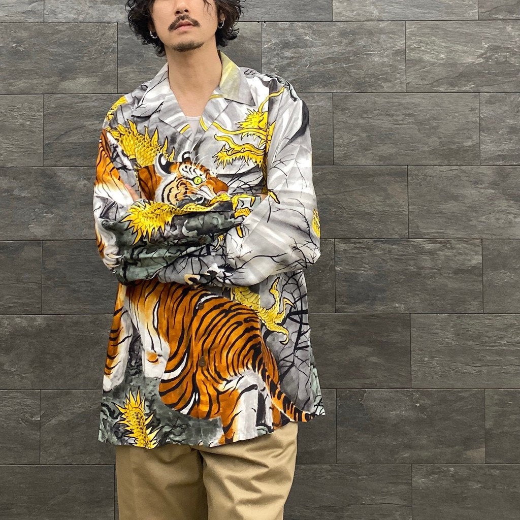 TIM LEHI | HAWAIIAN SHIRT L/S -TYPE 3- #COLOR [22FW-WMS-HI03]