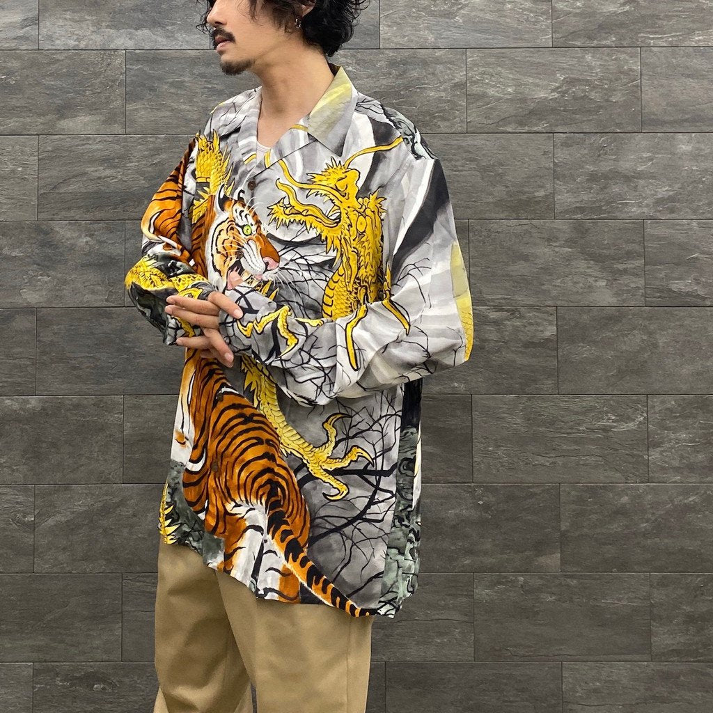 TIM LEHI | HAWAIIAN SHIRT L/S -TYPE 3- #COLOR [22FW-WMS-HI03]