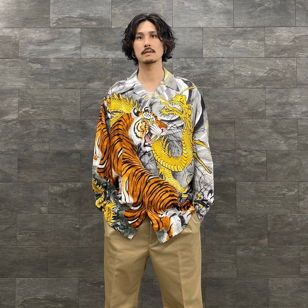 TIM LEHI | HAWAIIAN SHIRT L/S -TYPE 3- #COLOR [22FW-WMS-HI03]
