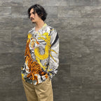 TIM LEHI | HAWAIIAN SHIRT L/S -TYPE 3- #COLOR [22FW-WMS-HI03]