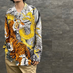 TIM LEHI | HAWAIIAN SHIRT L/S -TYPE 3- #COLOR [22FW-WMS-HI03]