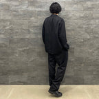 PLEATED TROUSERS #BLACK [22FW-WMP-TR28]